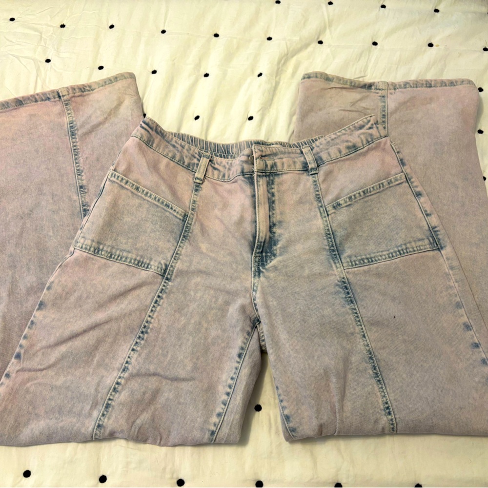 Wide Leg Flare Jeans